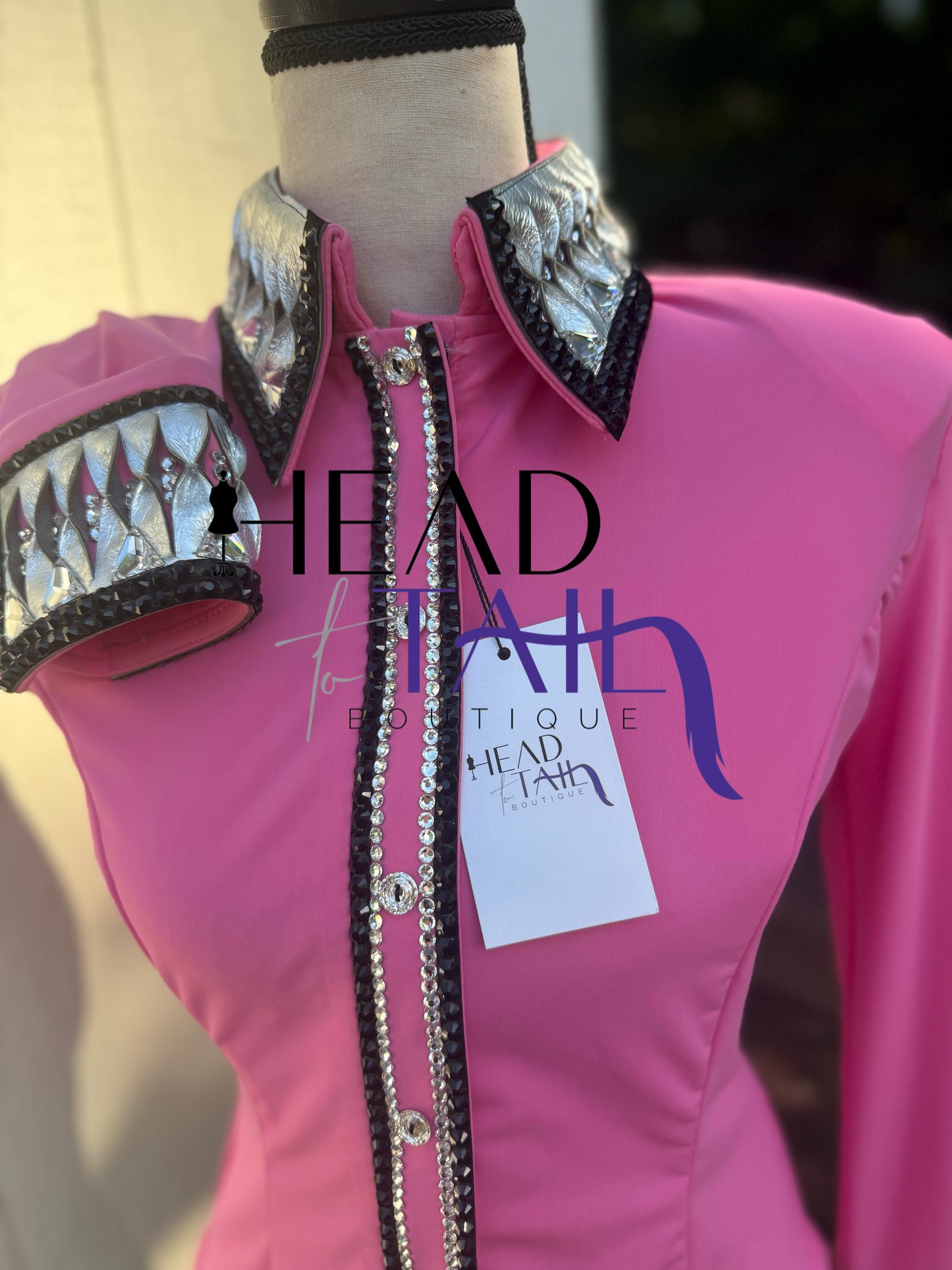 Kevin Garcia Originals Pink & Silver - Appx 4 - FINAL SALE