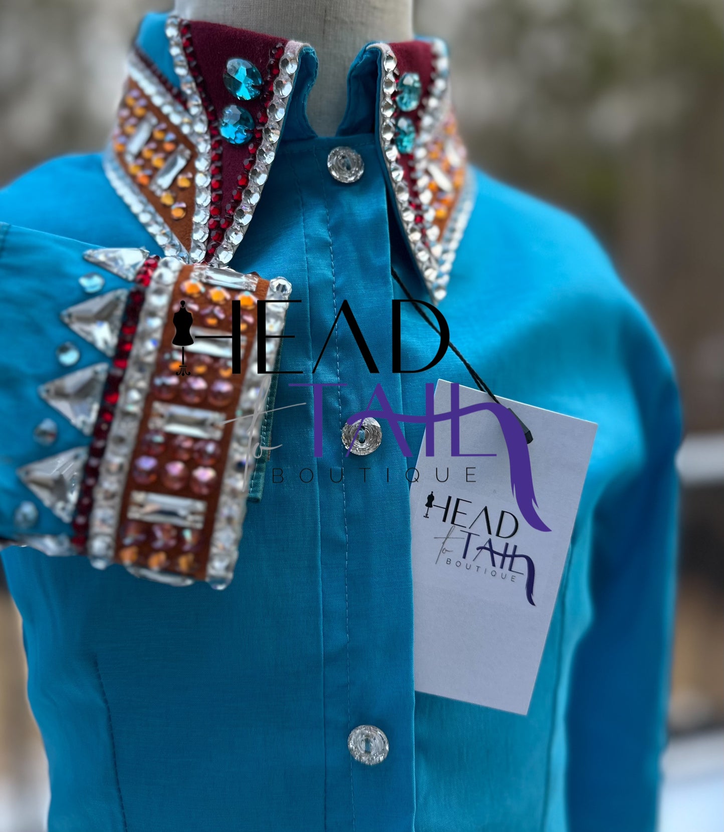 Kevin Garcia Originals Maroon, Turquoise, Orange, Silver Set - YOUTH