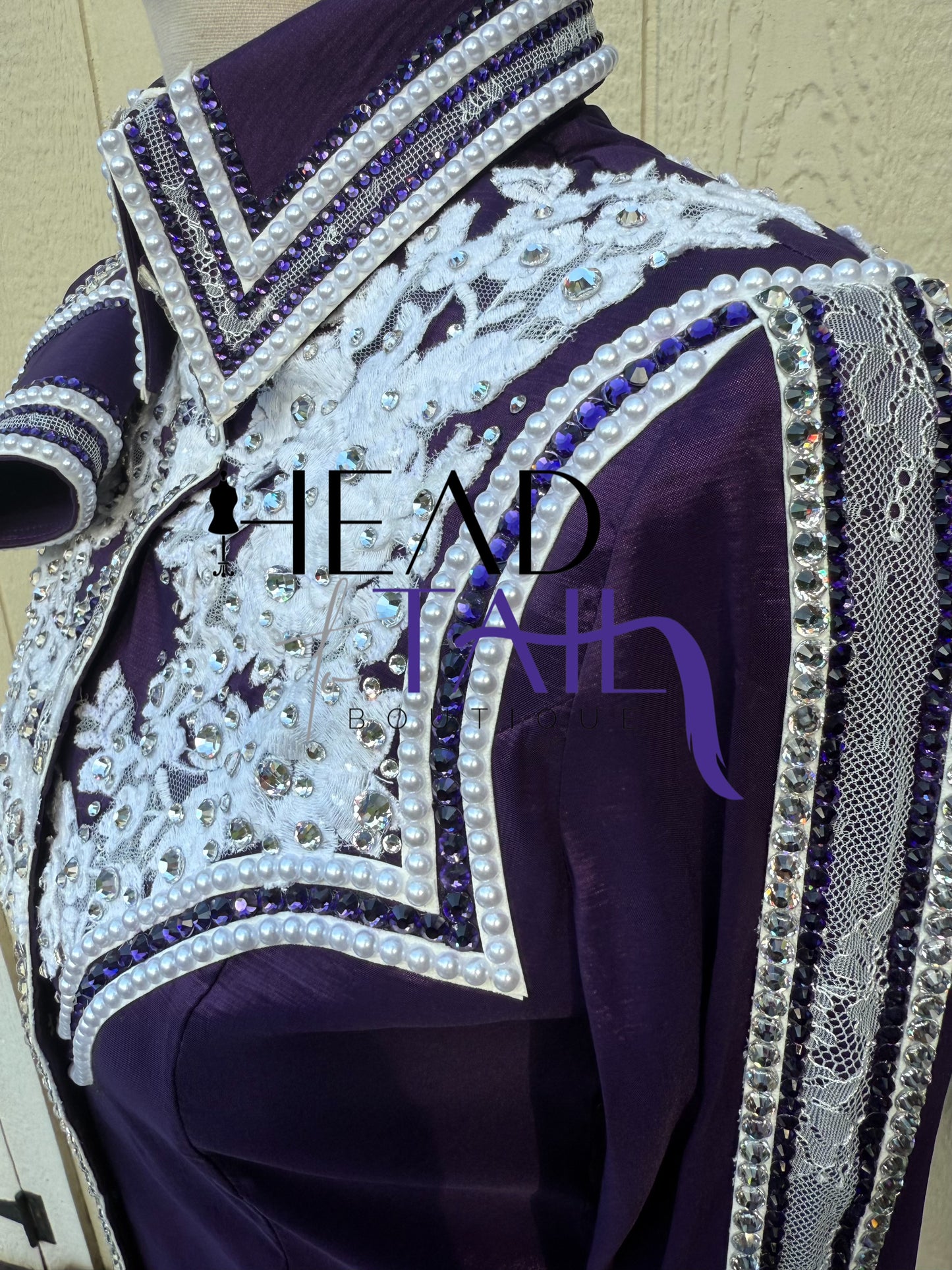 Kevin Garcia Originals Purple & Lace - Size 6