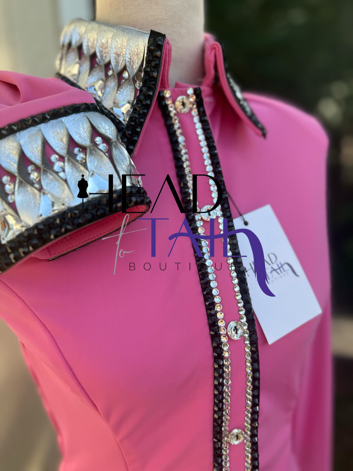 Kevin Garcia Originals Pink & Silver - Appx 4 - FINAL SALE