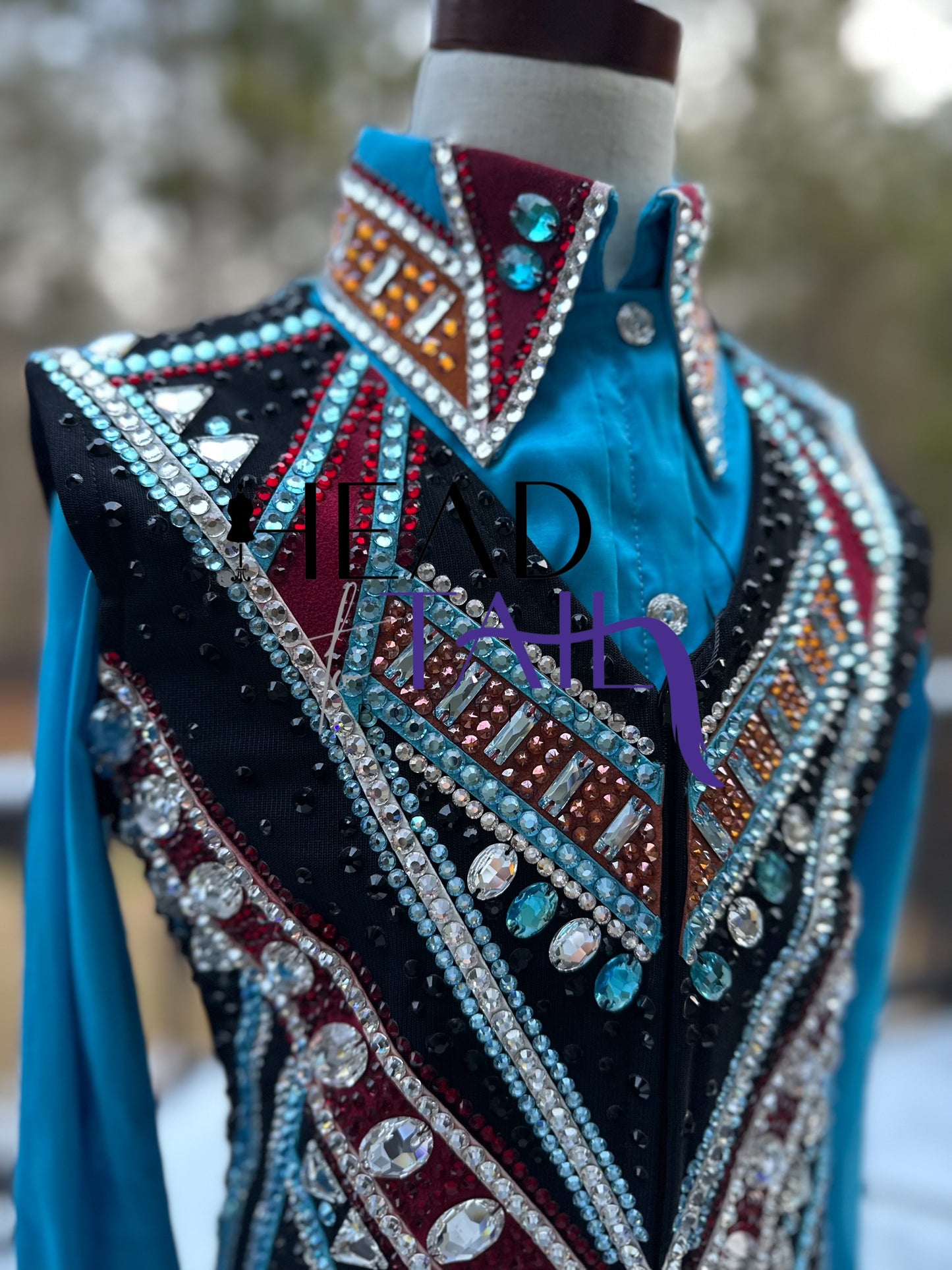 Kevin Garcia Originals Maroon, Turquoise, Orange, Silver Set - YOUTH