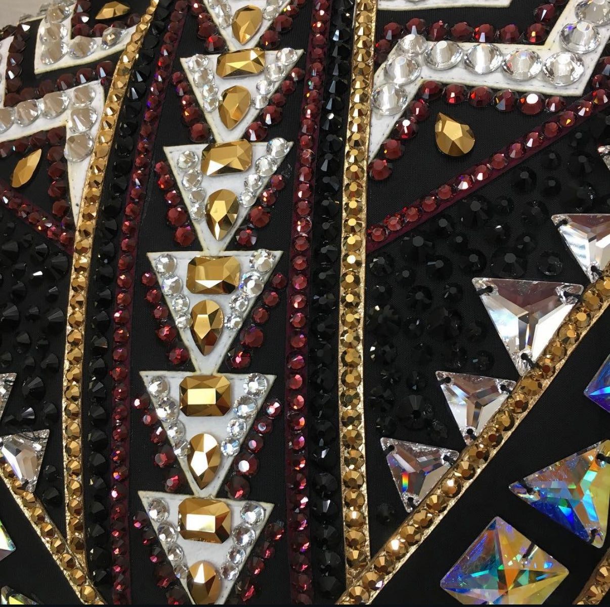 Lindsey James Show Clothing Black, Silver, Amethyst & Gold Showmanship Jacket - Small/Medium