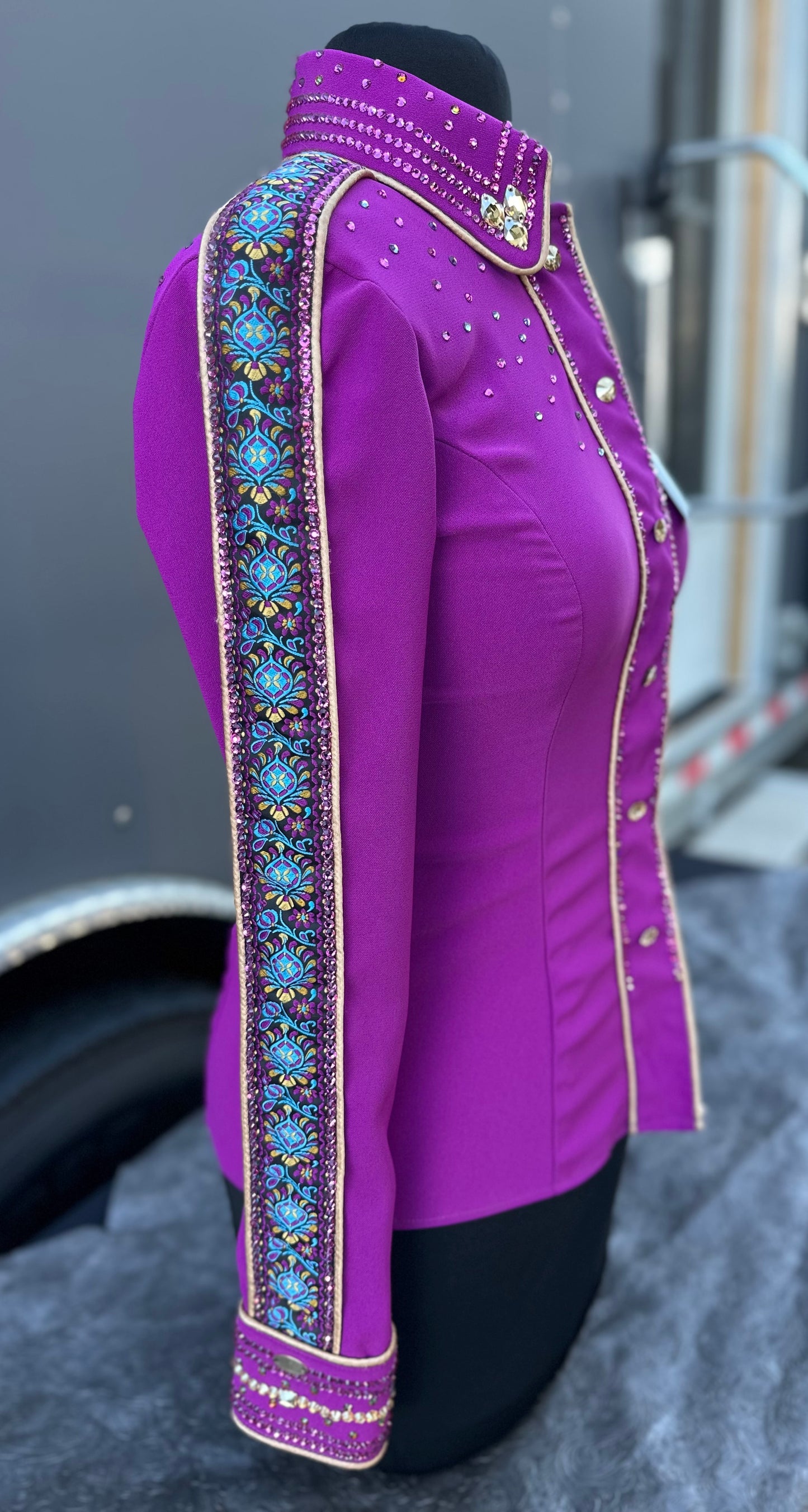 HouseWear Show Clothing Magenta Day Shirt - XSmall/Small