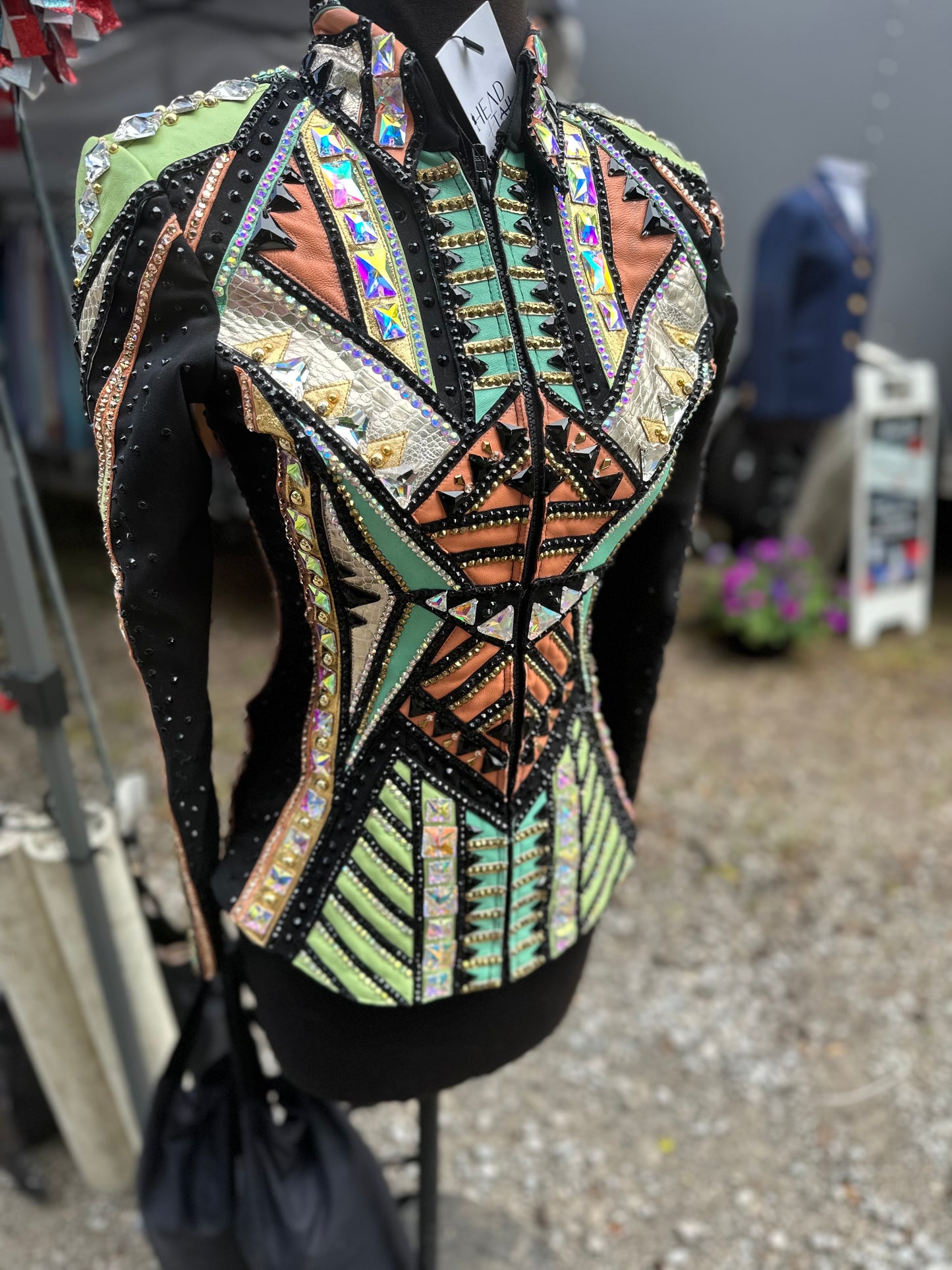 Kara Langeland Show Clothing Tropical Showmanship Jacket - XSmall/Small