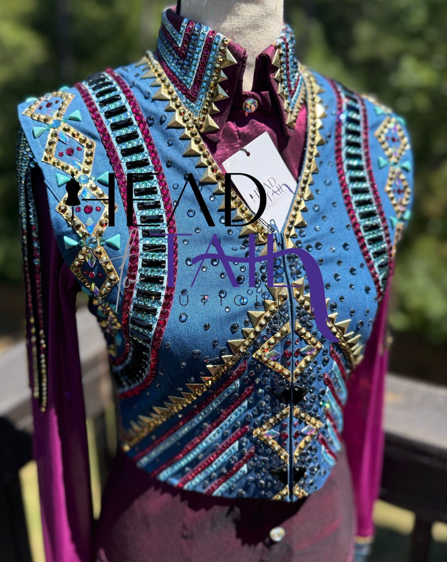 Kevin Garcia Originals Berry & Denim- Custom Piece APX 4 (Never Worn)