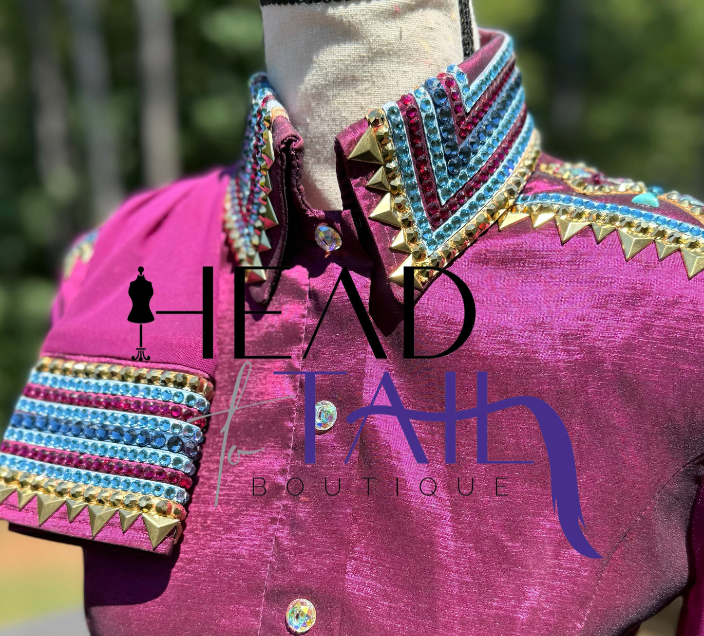 Kevin Garcia Originals Berry & Denim- Custom Piece APX 4 (Never Worn)
