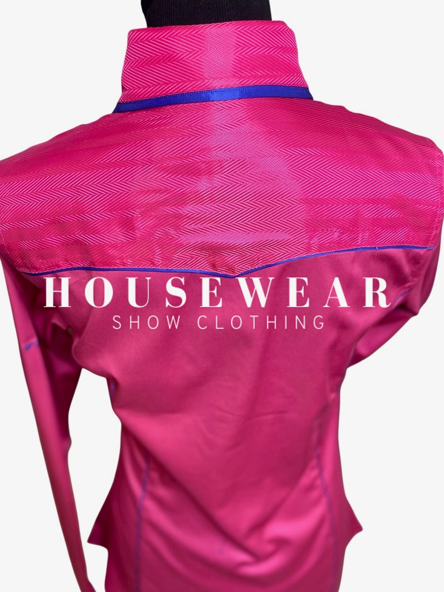 HouseWear Tailored Collection Fuchsia Hot Pink & Royal - Small
