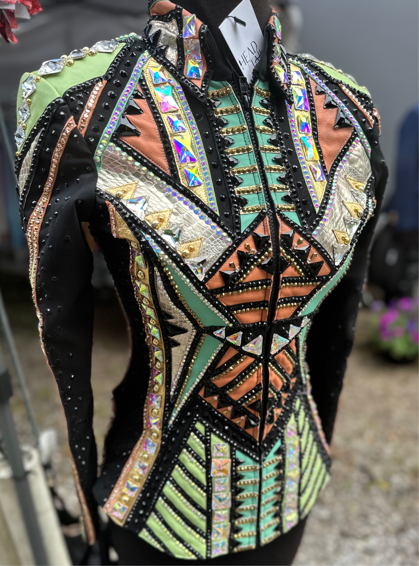 Kara Langeland Show Clothing Tropical Showmanship Jacket - XSmall/Small
