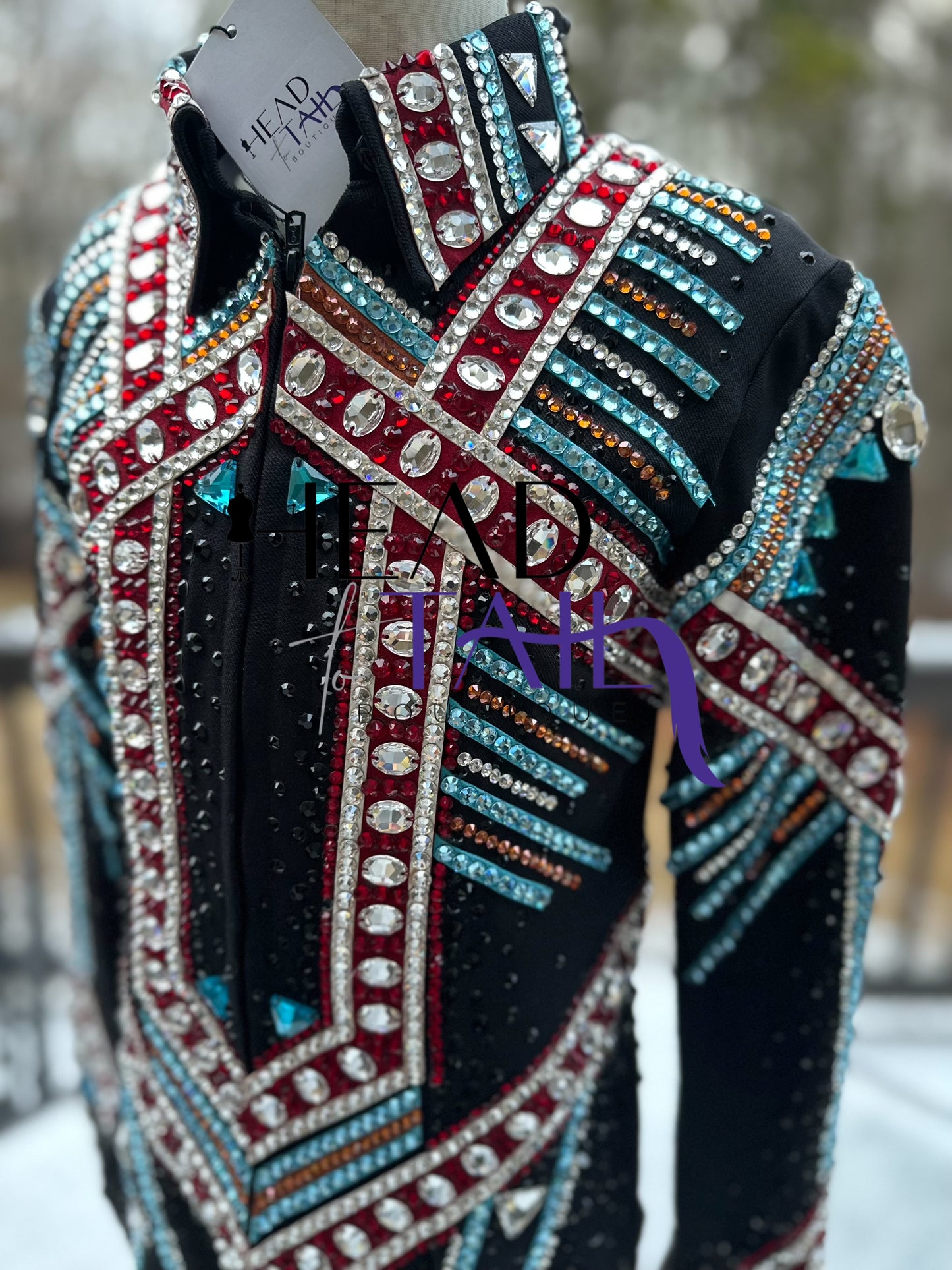 Kevin Garcia Originals Maroon, Turquoise, Orange, Silver Set - YOUTH