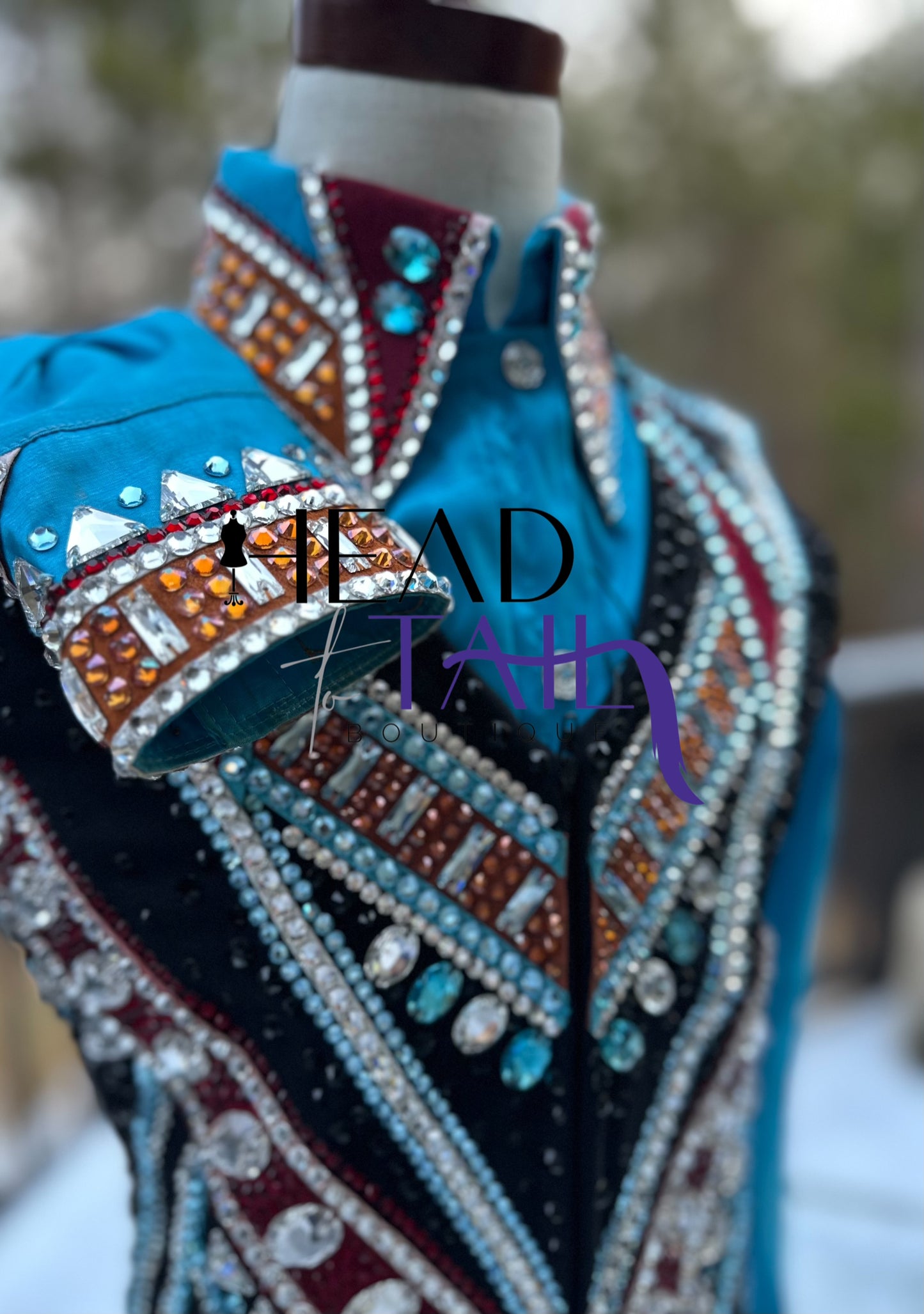 Kevin Garcia Originals Maroon, Turquoise, Orange, Silver Set - YOUTH