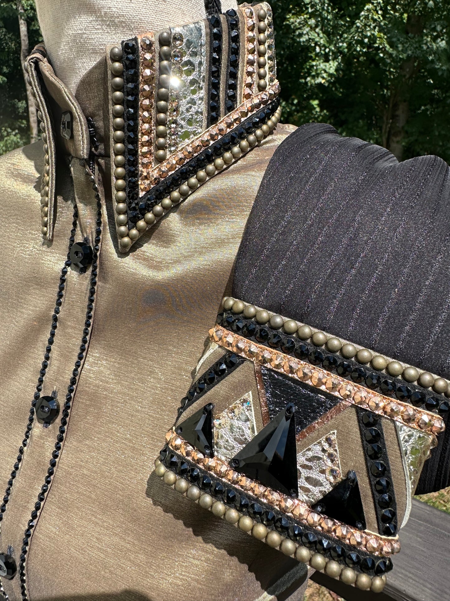 Sonder Avenue Day Shirt with Sheer Sleeves - XS