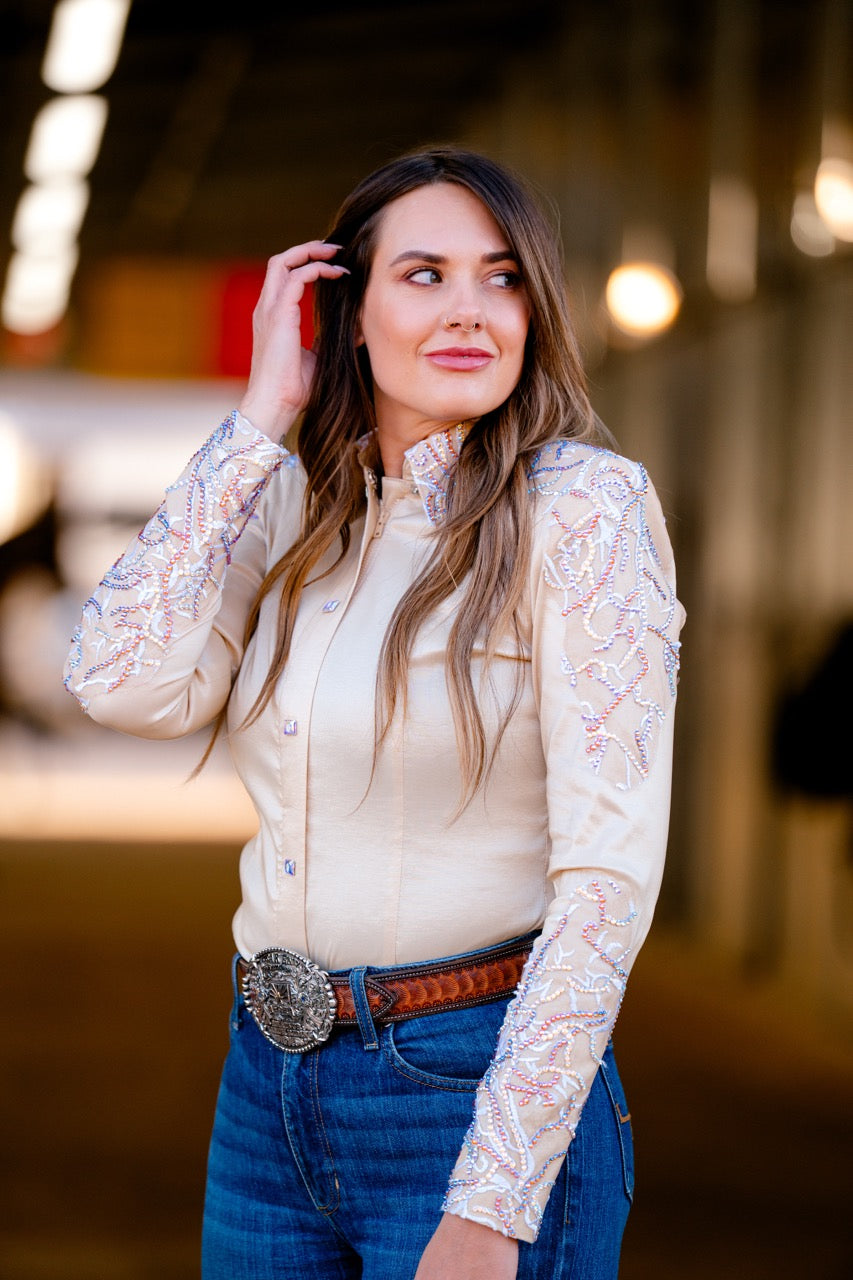 Unbridled Couture Bubbly Day Shirt - Medium