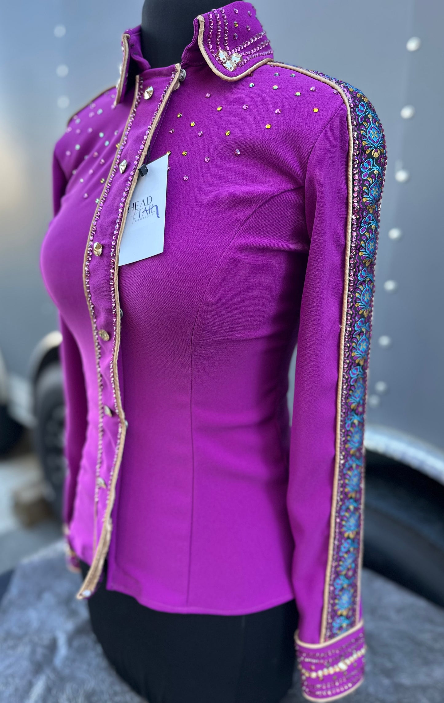HouseWear Show Clothing Magenta Day Shirt - XSmall/Small