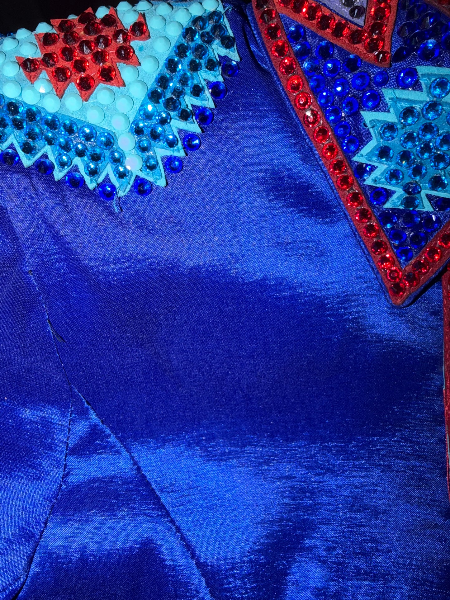 DDesigns Royal Blue,Red, Lilac & Turquoise Full Sleeve Design Day Shirt - YOUTH