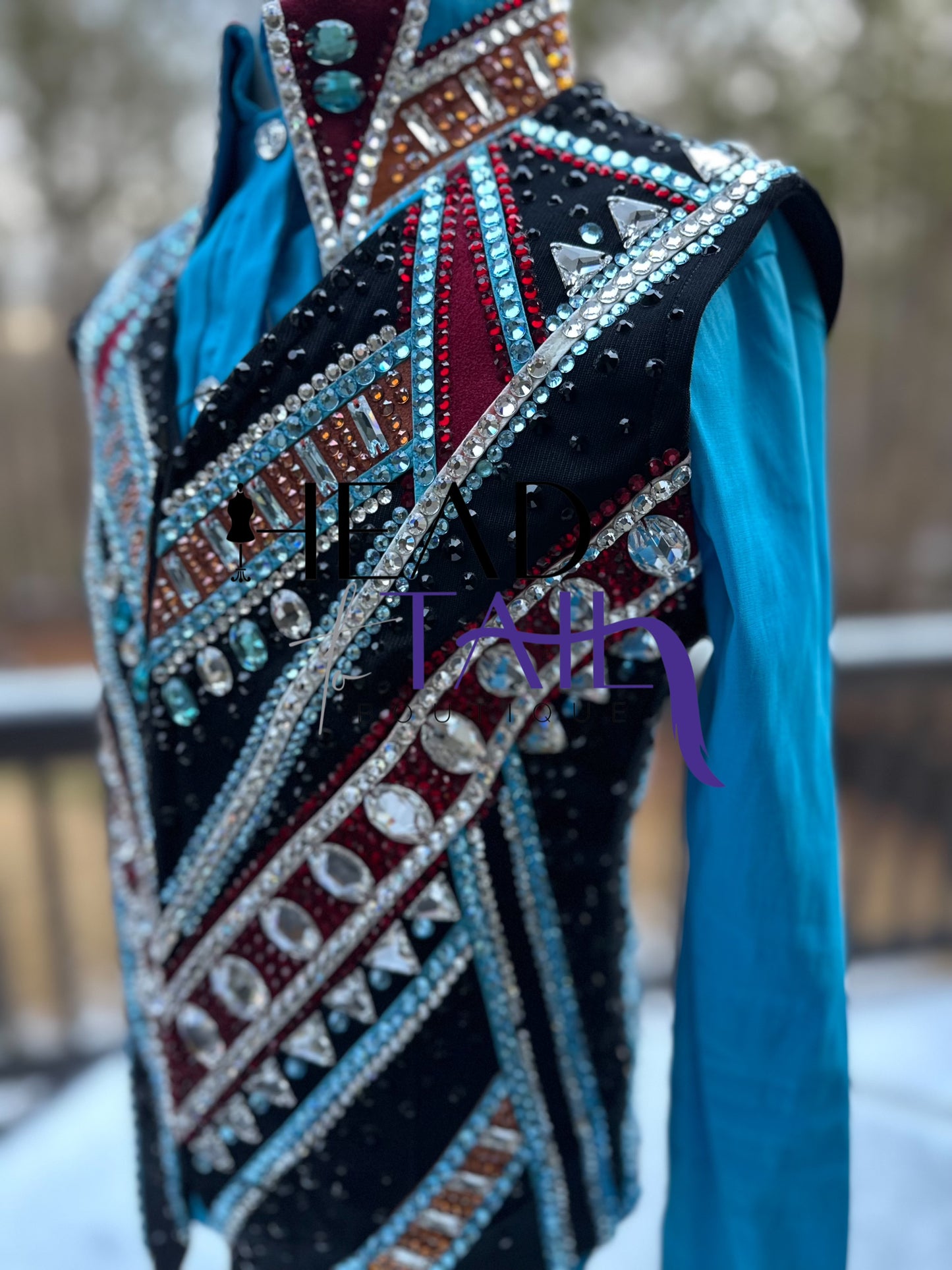 Kevin Garcia Originals Maroon, Turquoise, Orange, Silver Set - YOUTH