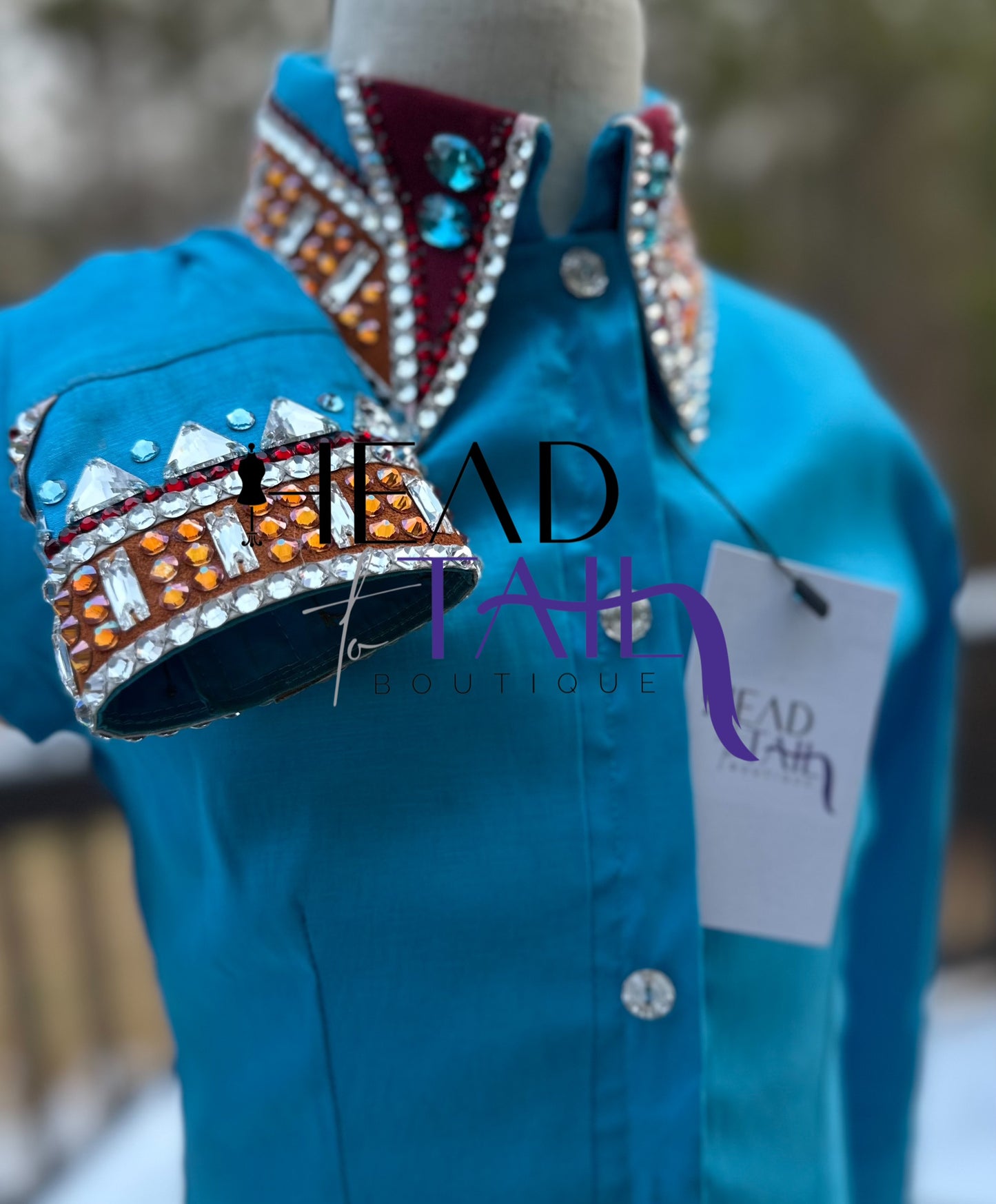 Kevin Garcia Originals Maroon, Turquoise, Orange, Silver Set - YOUTH