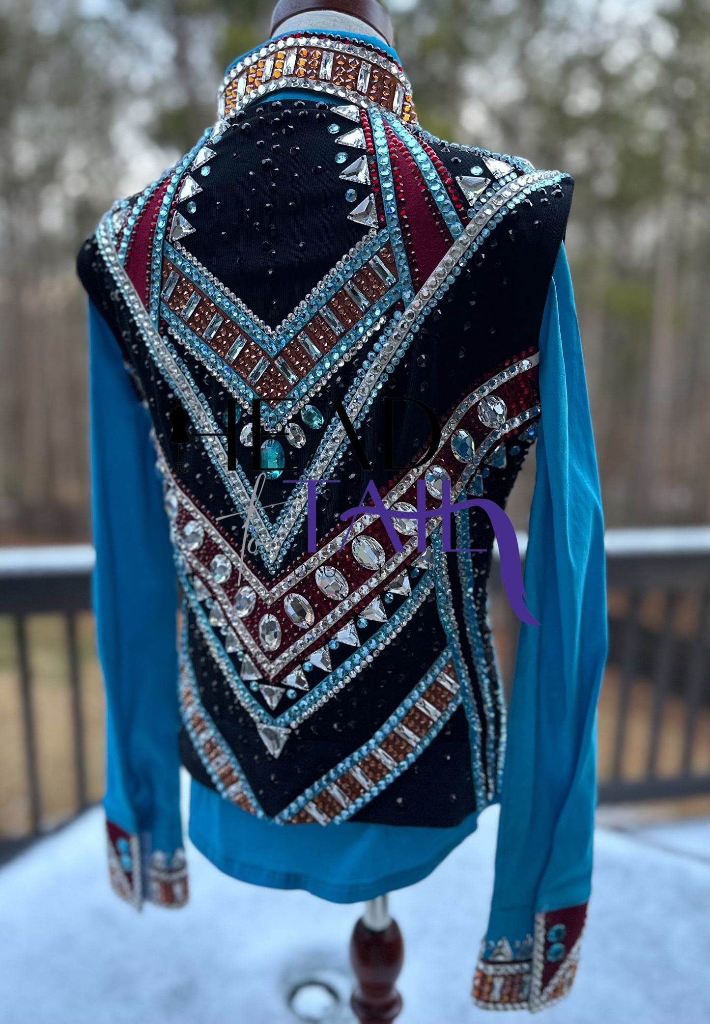 Kevin Garcia Originals Maroon, Turquoise, Orange, Silver Set - YOUTH