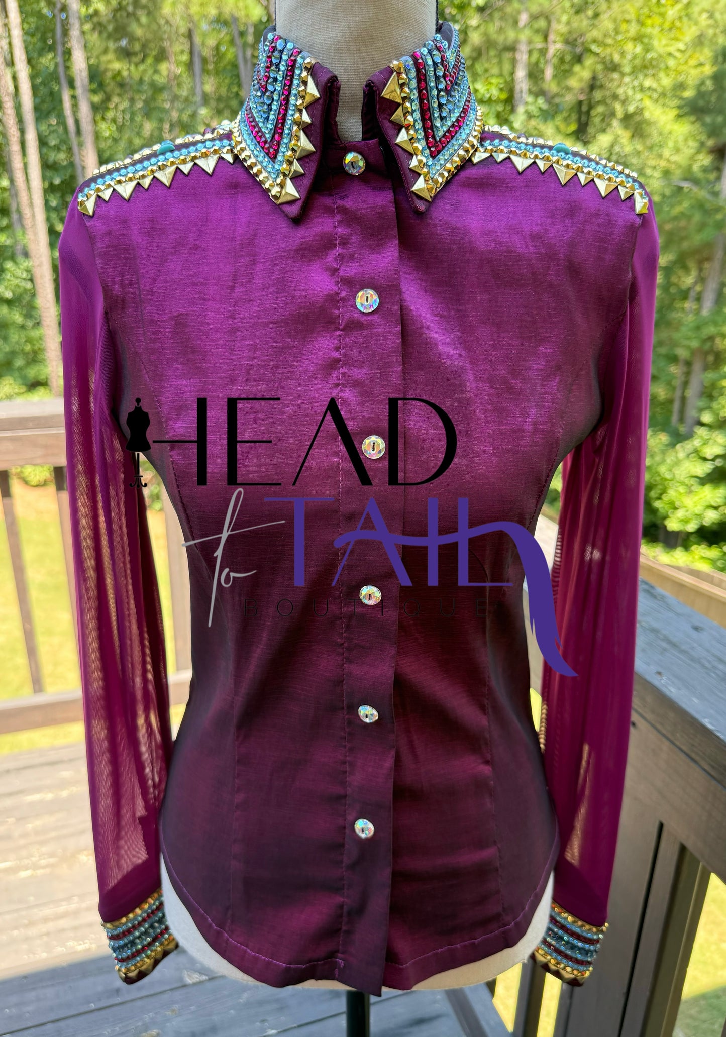 Kevin Garcia Originals Berry & Denim- Custom Piece APX 4 (Never Worn)