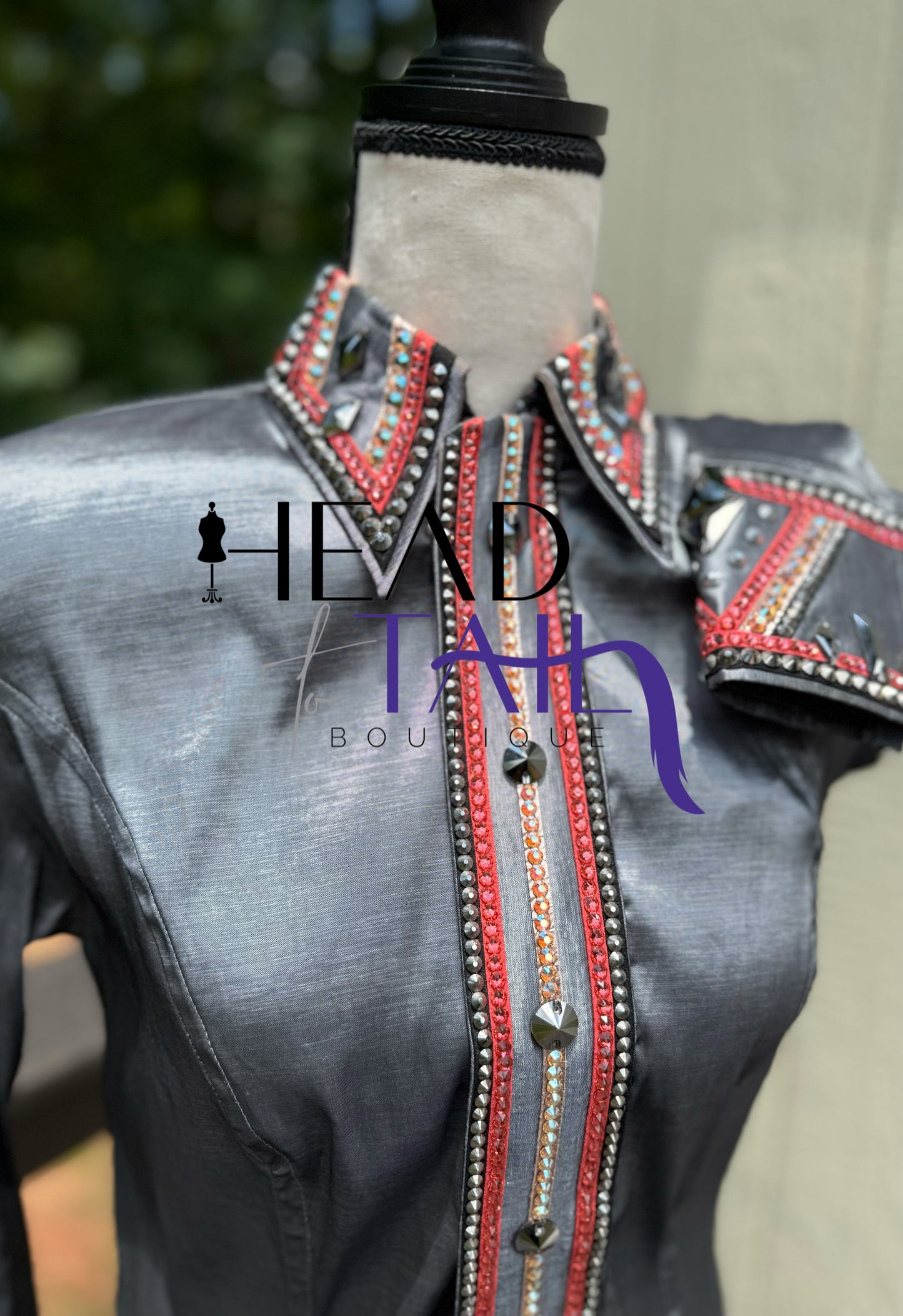 DC Custom Label Graphite & Coral - Small - FINAL SALE