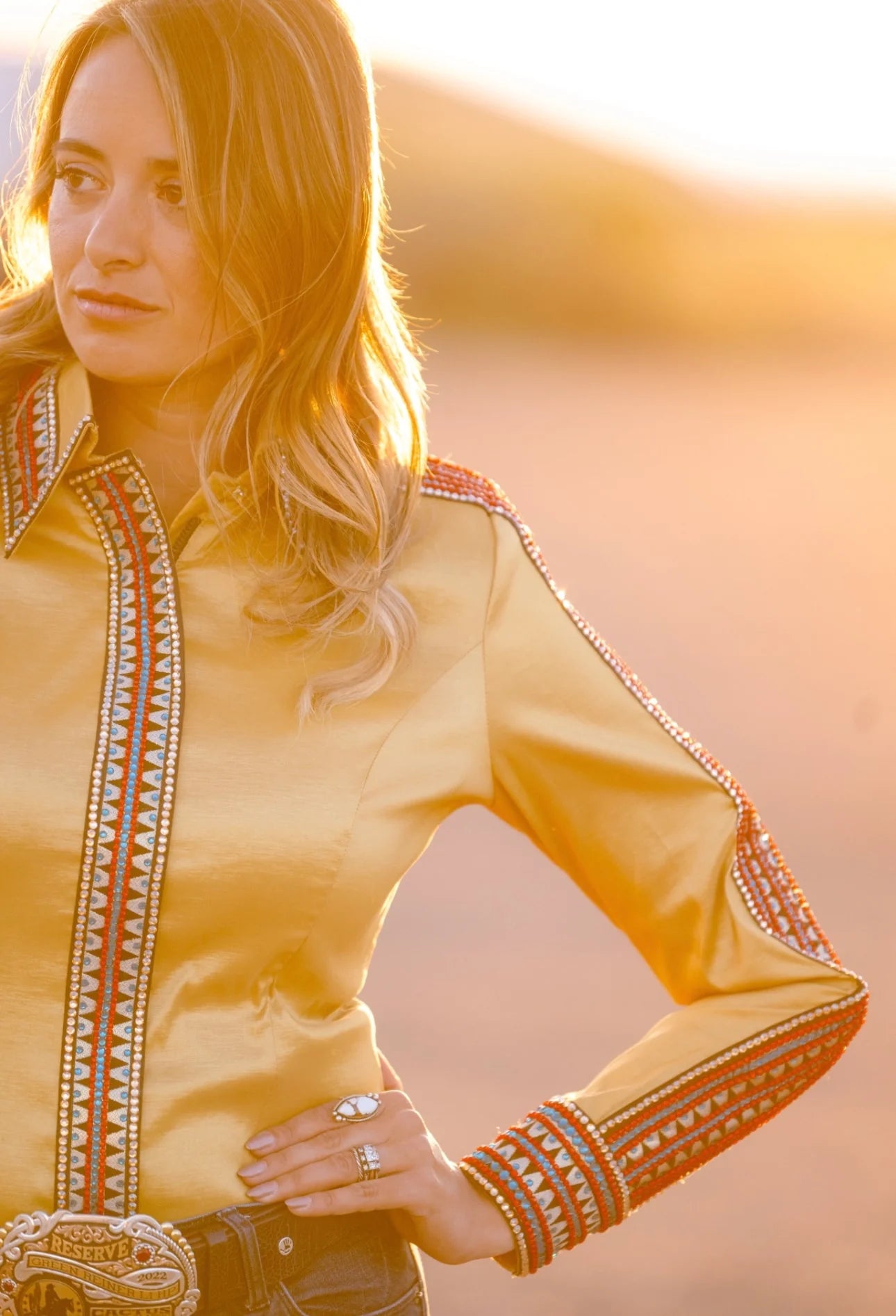 Unbridled Couture Golden Hour Full Sleeve - Medium