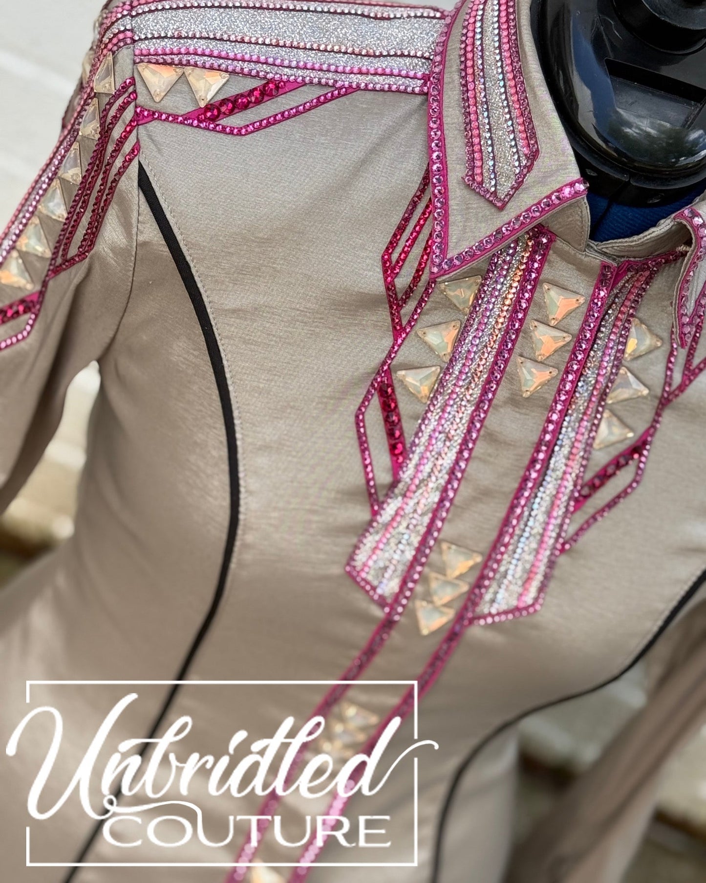 Unbridled Couture Pink Luster Day Shirt - Medium