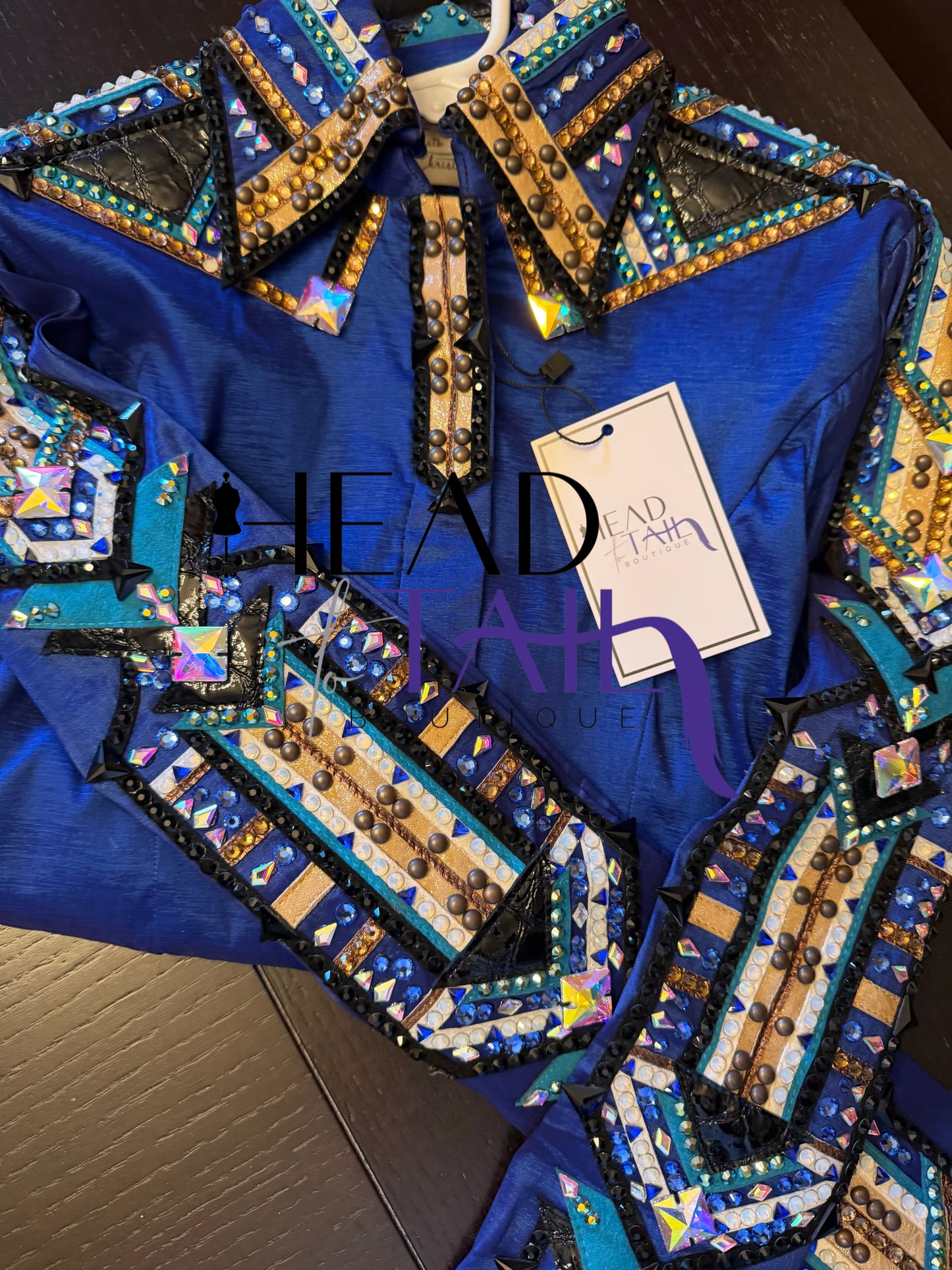 That's Sew Christine Originals Blues, Turquoise, Black & Bronze - YOUTH