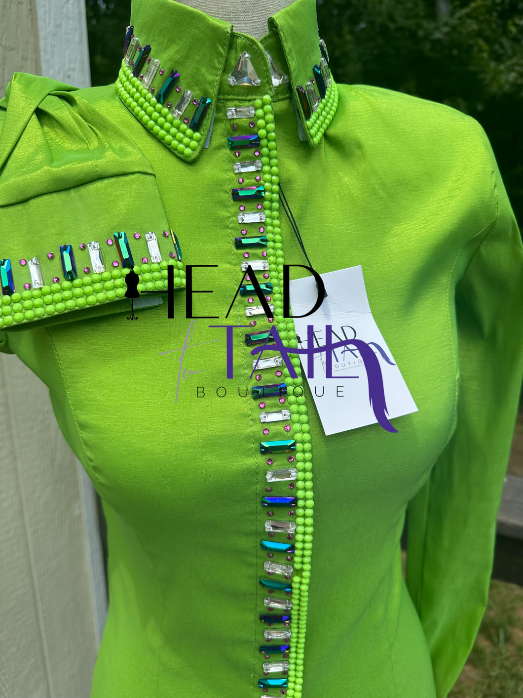 DDesigns Lime Green Day Shirt - X-Small - FINAL SALE
