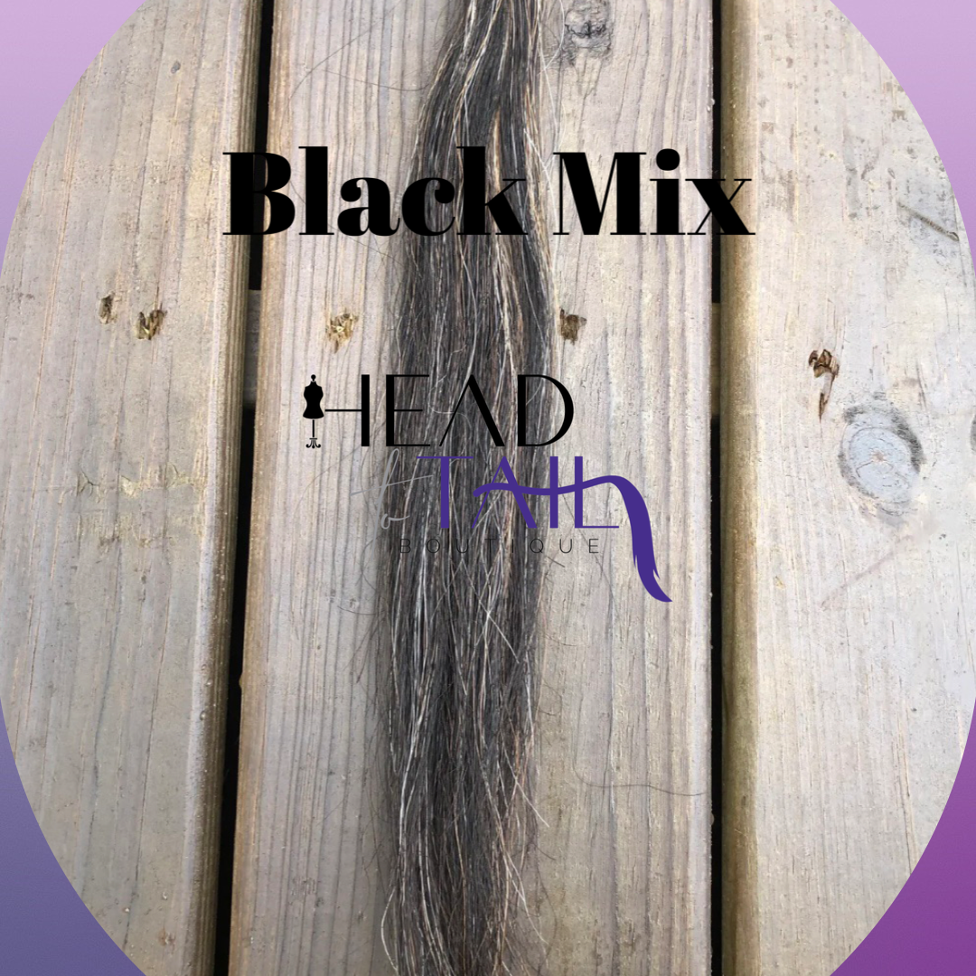 Forelock Extensions - Check out our NEW Pull Through option!