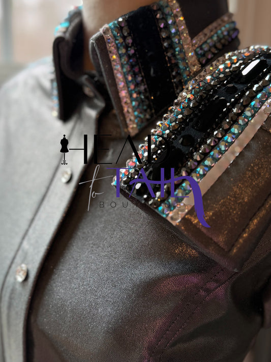 Kevin Garcia Originals Blue/Silver Metallic - Size 8