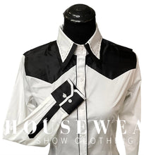 Load image into Gallery viewer, HouseWear Tailored Collection White w/ Black - Small
