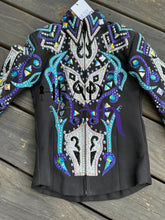 Load image into Gallery viewer, That’s Sew Christine Blue &amp; Pearl Jacket - Youth
