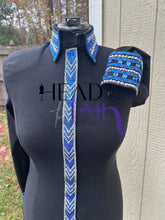 Load image into Gallery viewer, DDesigns Royal Blue &amp; Silver Vest + Day Shirt - Size 8

