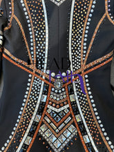 Load image into Gallery viewer, Dry Creek Designs Black, Copper &amp; White Jacket - YOUTH
