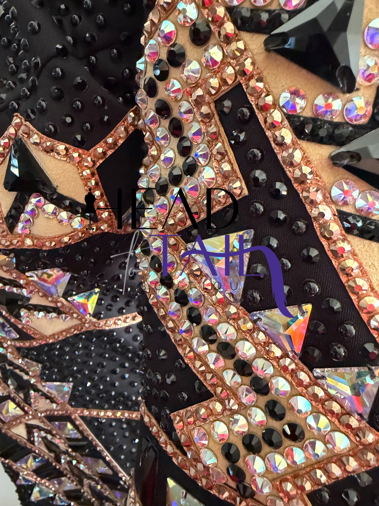 Lindsey James Show Clothing Black, Tan, Camel Showmanship Jacket - Small/Medium