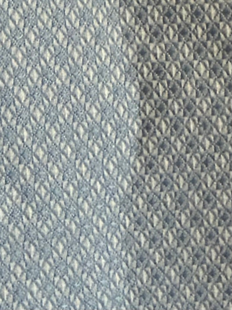 Boo Yah Sky Blue Hunt Shirt with Navy Ribbon Piping and Navy V Collars - Size 32