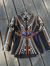 Load image into Gallery viewer, Dry Creek Designs Black, Copper &amp; White Jacket - YOUTH
