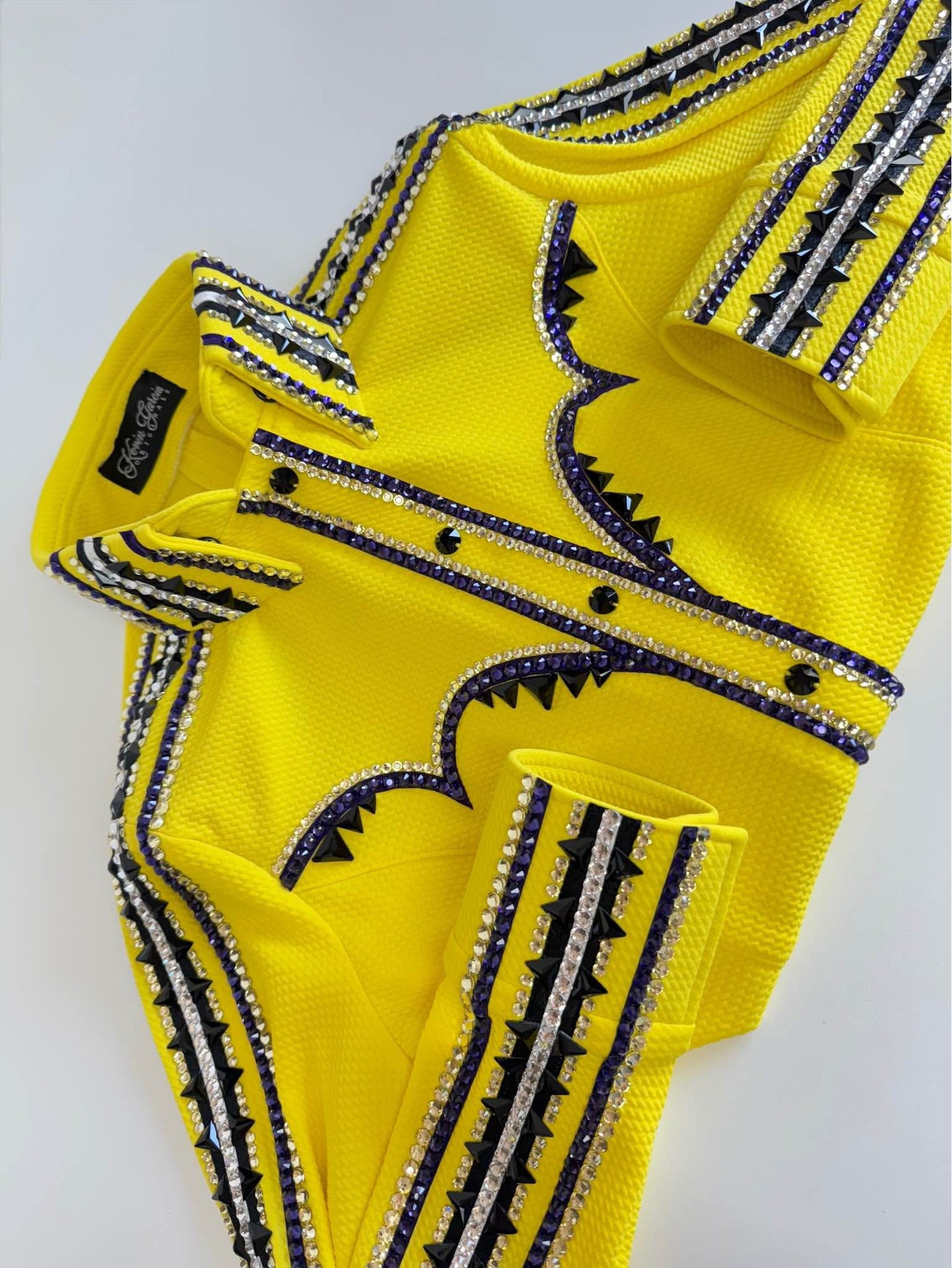 Kevin Garcia Originals Yellow, Black & Purple - Size 6/8