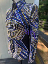 Load image into Gallery viewer, Lindsey James Show Clothing Blue &amp; Purple Showmanship Jacket - Medium
