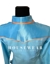 Load image into Gallery viewer, HouseWear Tailored Collection Teal Blue &amp; Orange- Medium
