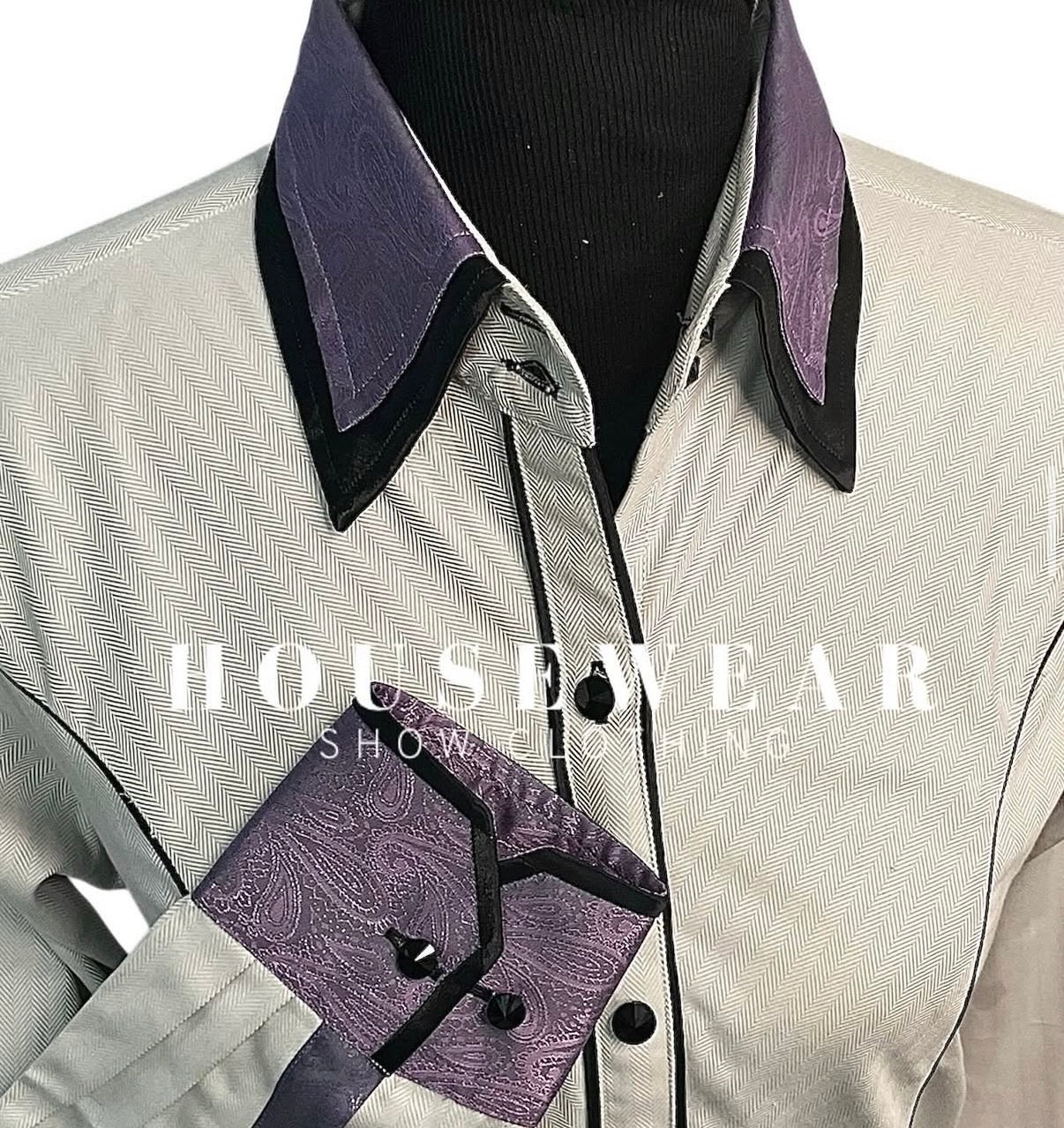 HouseWear Tailored Collection Silver Grey & Portobello - Medium