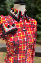 Load image into Gallery viewer, Kevin Garcia Originals Plaid Day Shirt - Size 4

