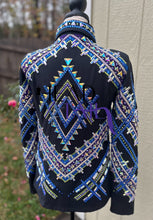 Load image into Gallery viewer, Kevin Garcia Originals Black, Purple. Lime Green &amp; Royal Blue Showmanship Jacket - Youth XL-Adult Small
