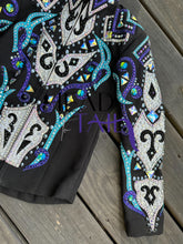 Load image into Gallery viewer, That’s Sew Christine Blue &amp; Pearl Jacket - Youth
