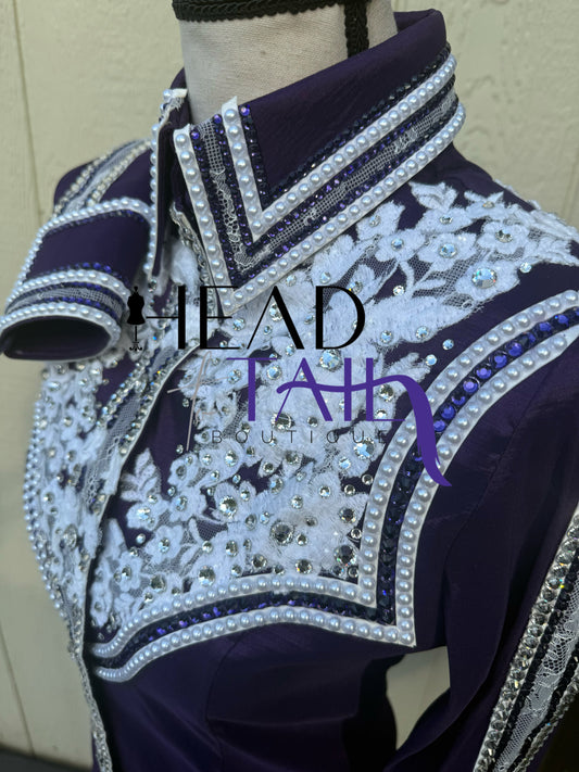 Kevin Garcia Originals Purple & Lace - Size 6