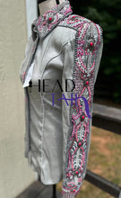 Load image into Gallery viewer, Unbridled Couture Silver &amp; Pink Full Sleeve - Small
