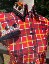 Load image into Gallery viewer, Kevin Garcia Originals Plaid Day Shirt - Size 4 - FINAL SALE
