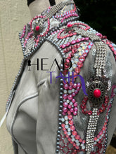 Load image into Gallery viewer, Unbridled Couture Silver &amp; Pink Full Sleeve - Small
