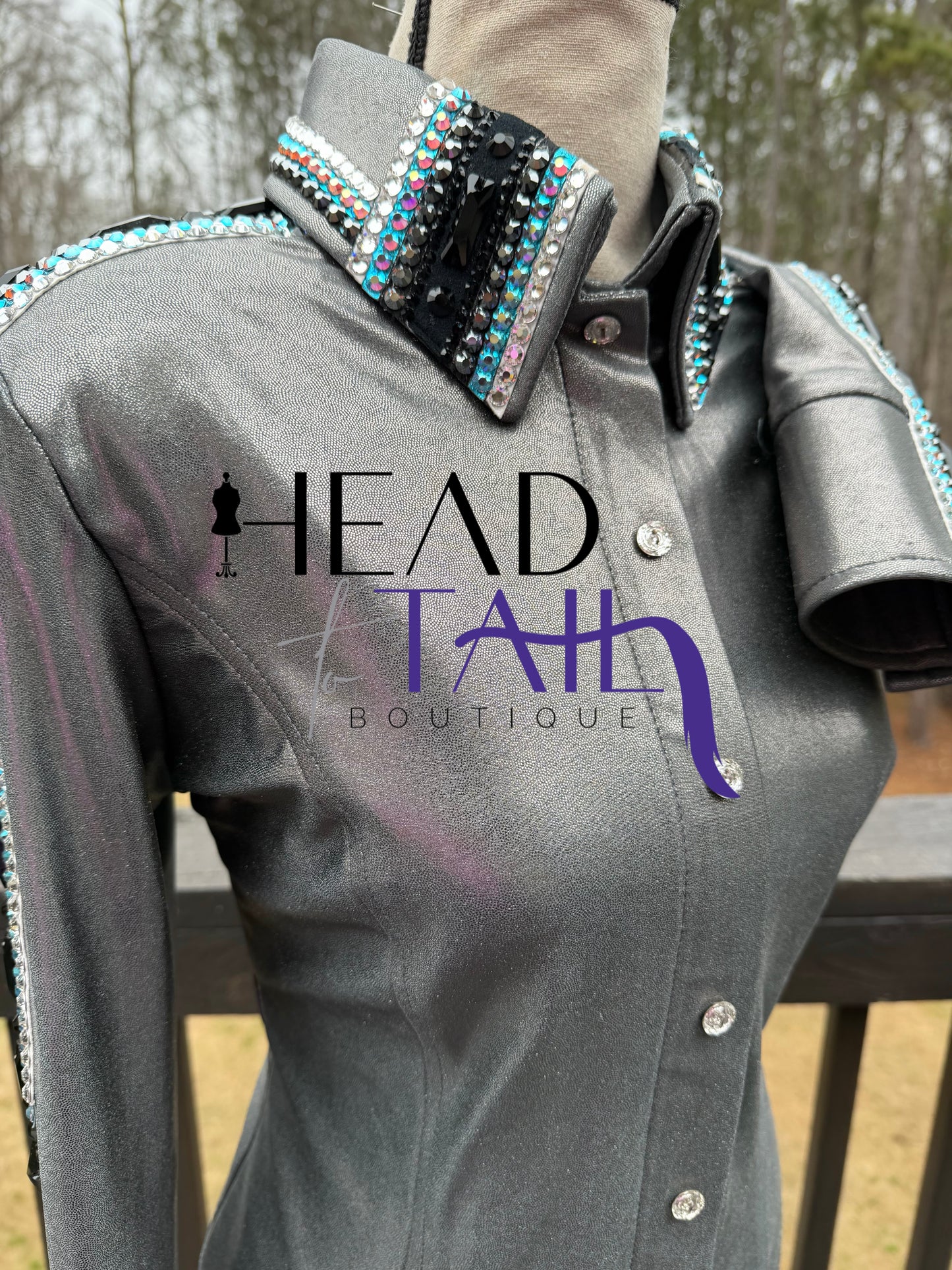 Kevin Garcia Originals Blue/Silver Metallic - Size 8