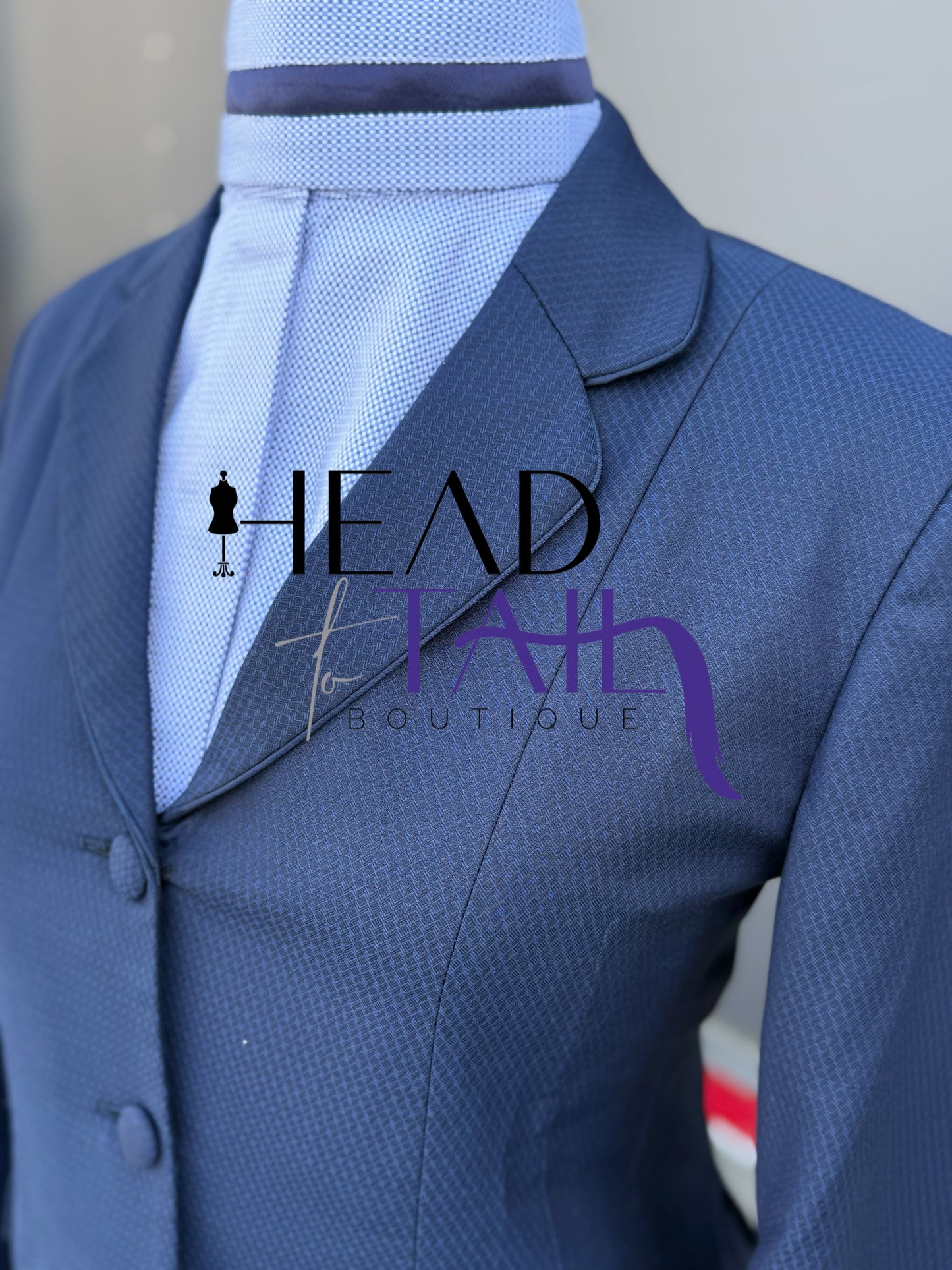 Boo Yah Navy with Navy Piping - Size 4