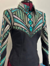 Load image into Gallery viewer, Unbridled Couture &amp; LJ Teal, Silver &amp; Greens 4 Piece Set - YOUTH
